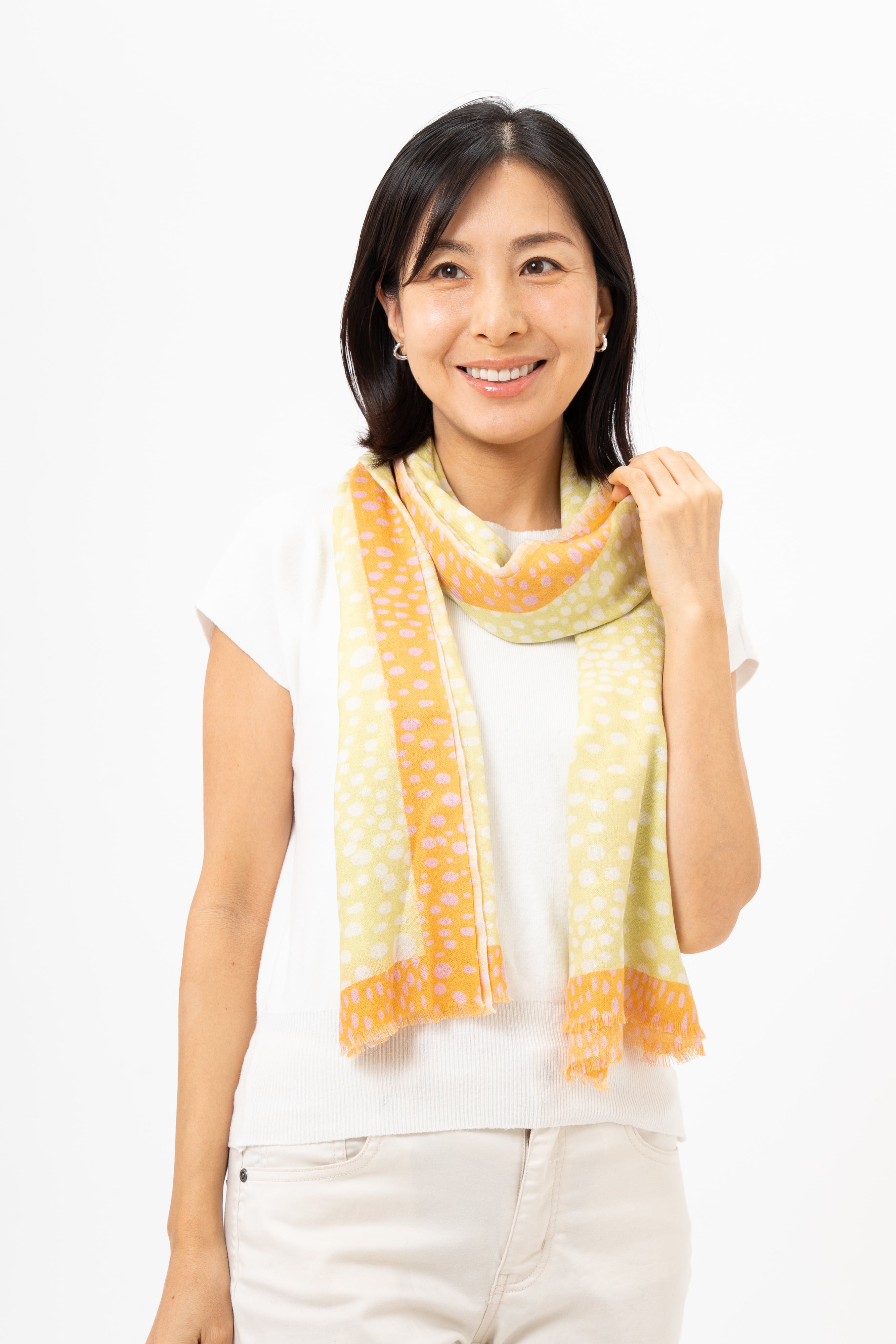 美品♪　ZUCCA カシミア シルク ストール カシミヤ ズッカ