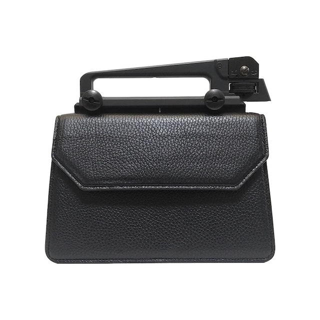 GIB-01v2 HAND BAG(L) "BLACK"