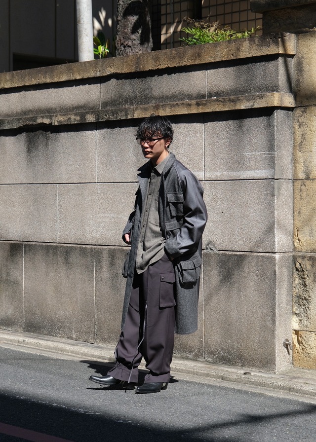 SASAKI SATORU 25FW modify jump trousers