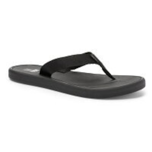 REI Co-op Black Recycled Strap Flip-Flops