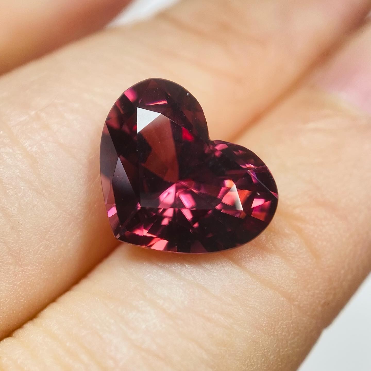 大人の情熱ハート　ジルコン