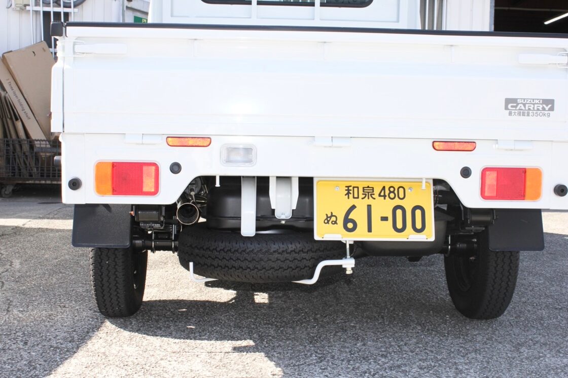 Bluefin キャリー トラック マフラー 3BD-DA16T 後期モデル仕様 車 