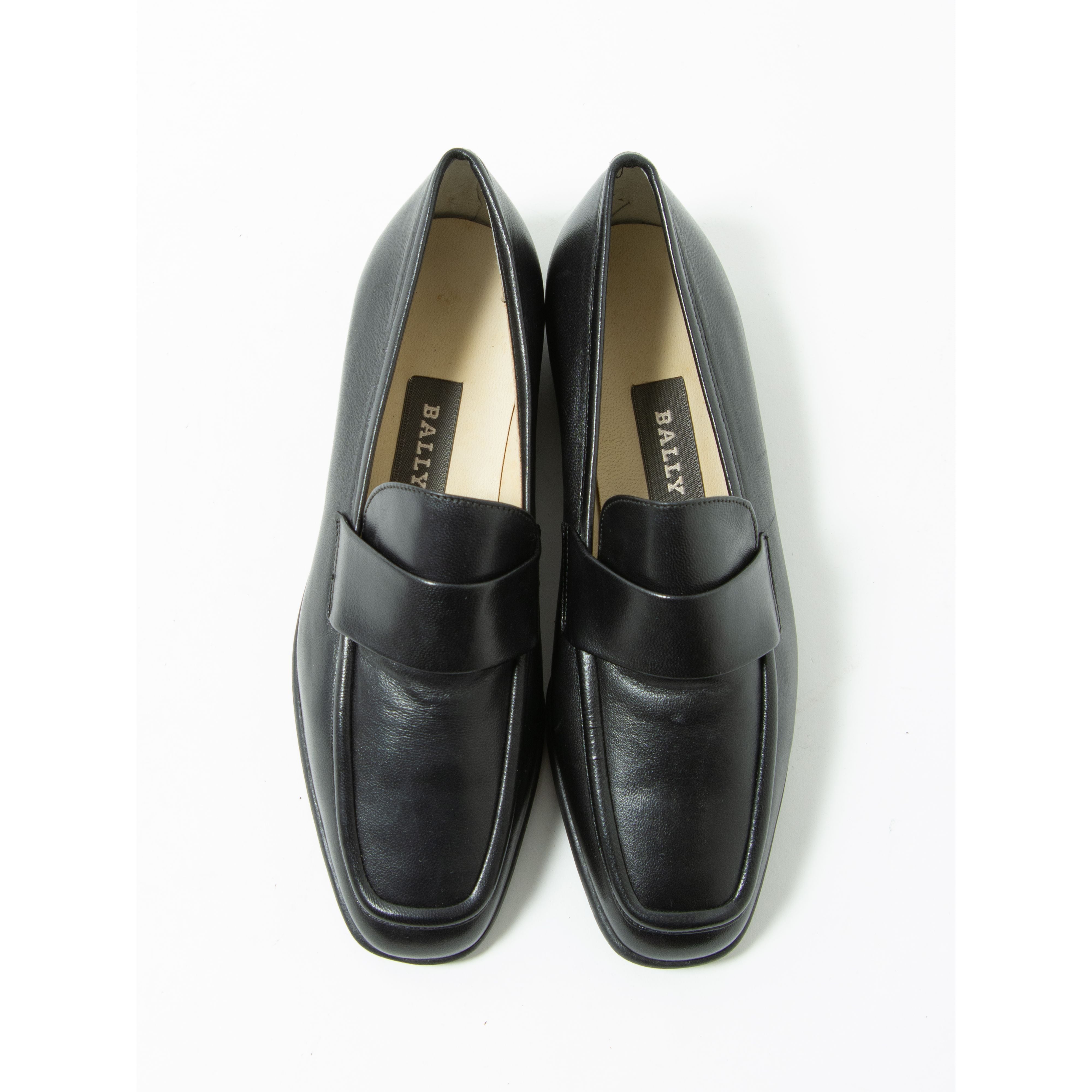 【BALLY】Made in Italy Drina leather loafers 34 1/2(バリー イタリア製 レザーローファー )10b