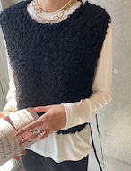 【25aw】Boa Vest_2colors