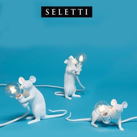 Mouse Lamp ライダウン　SELETTI | LAND Lifestyle Shop powered by BASE