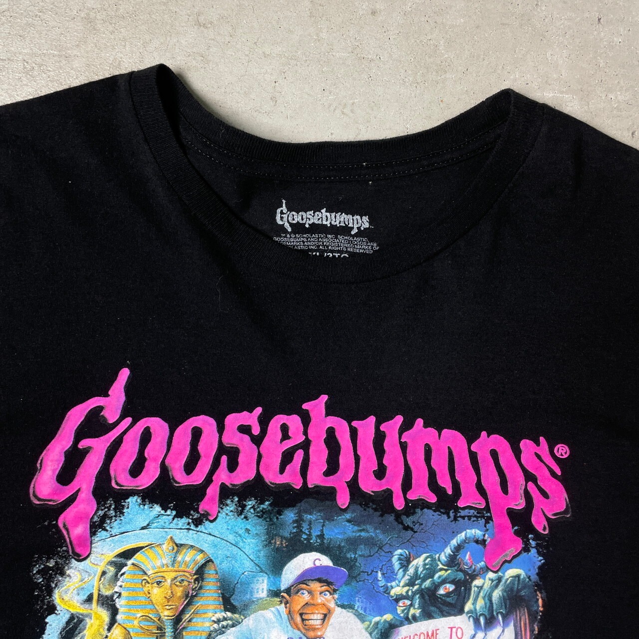 GOOSEBUMPS グースバンプス ホラー小説 プリントTシャツ メンズ3XL 