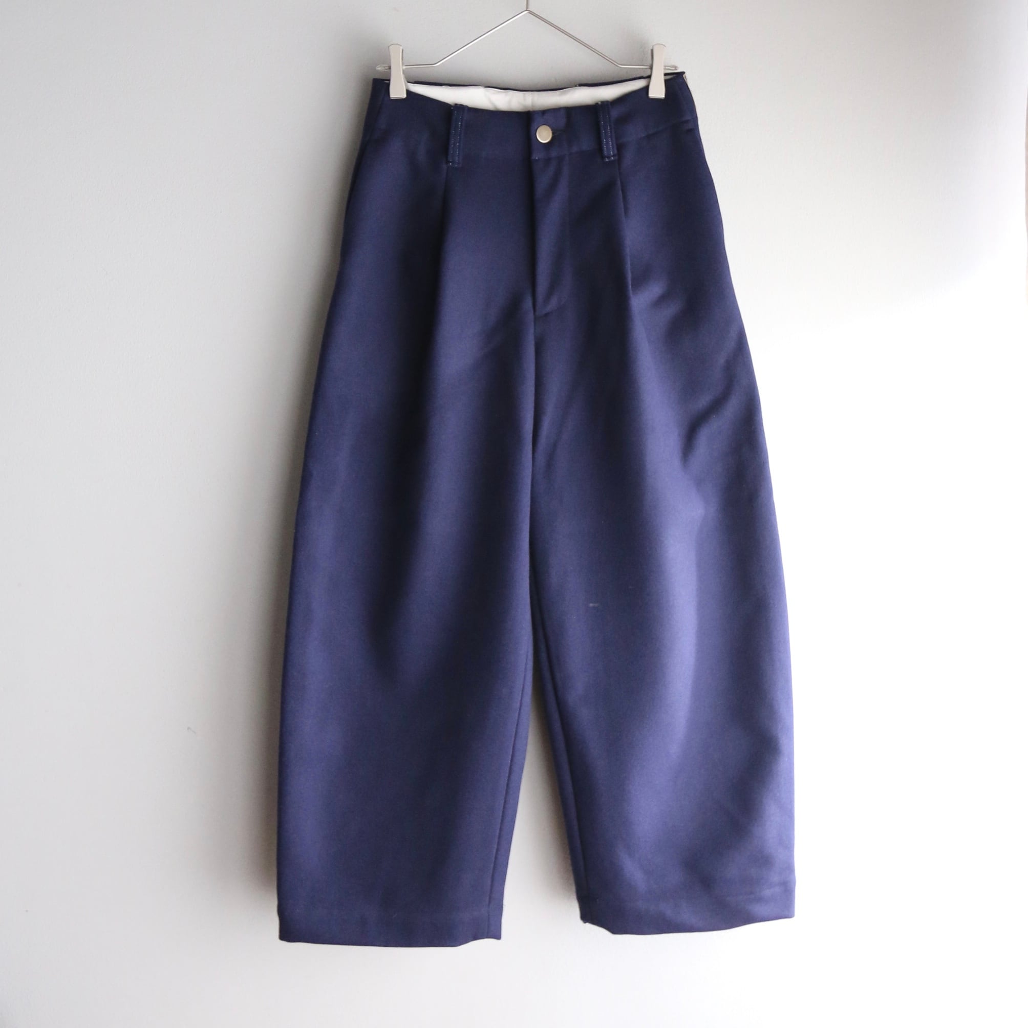 ASEEDONCLOUD アシードンクラウド HW wide trosers / Melton denim HW