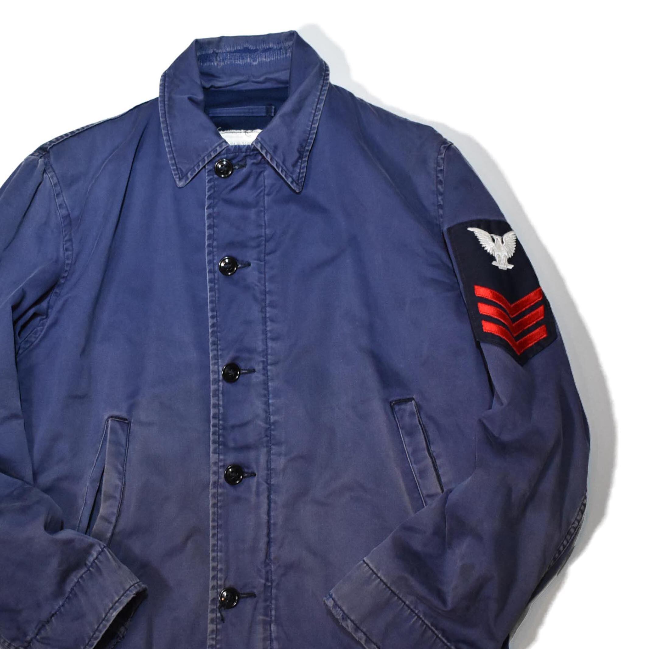 navy cargo jacket