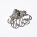 70s Vintage octopus motif brooch