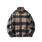 Stand Collar Oversized Hip-Length Jacket ◇H0949