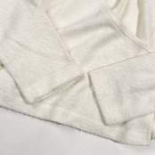 USA製 A.BYER ニット カシュクールセーター L/ホワイト レディース