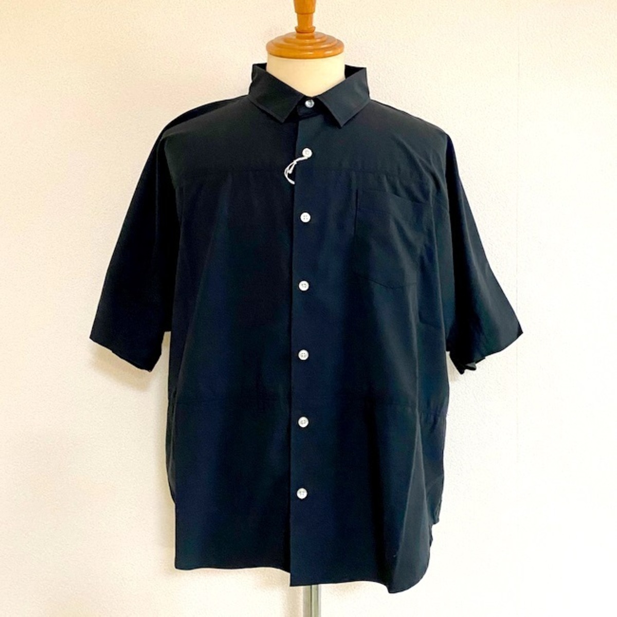 DIGAWEL Switch Dolman Sleeve L/S Short Dolman Sleeve Mix Media Top 