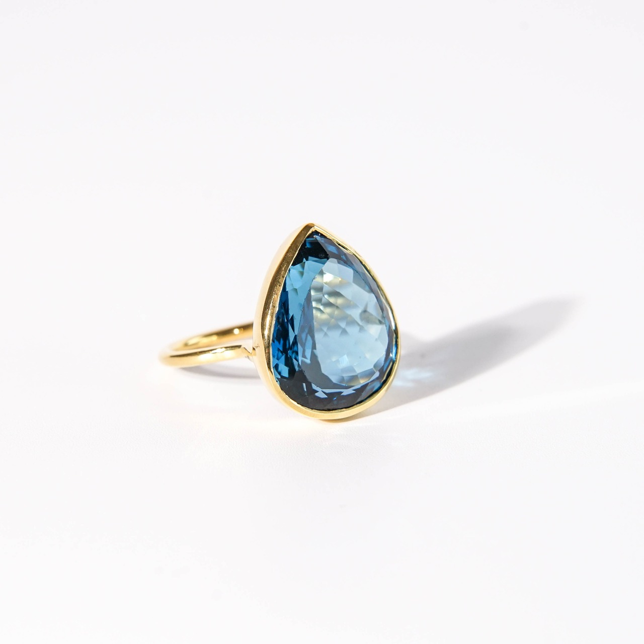 【12号】ロンドンブルートパーズ リング（グラン）