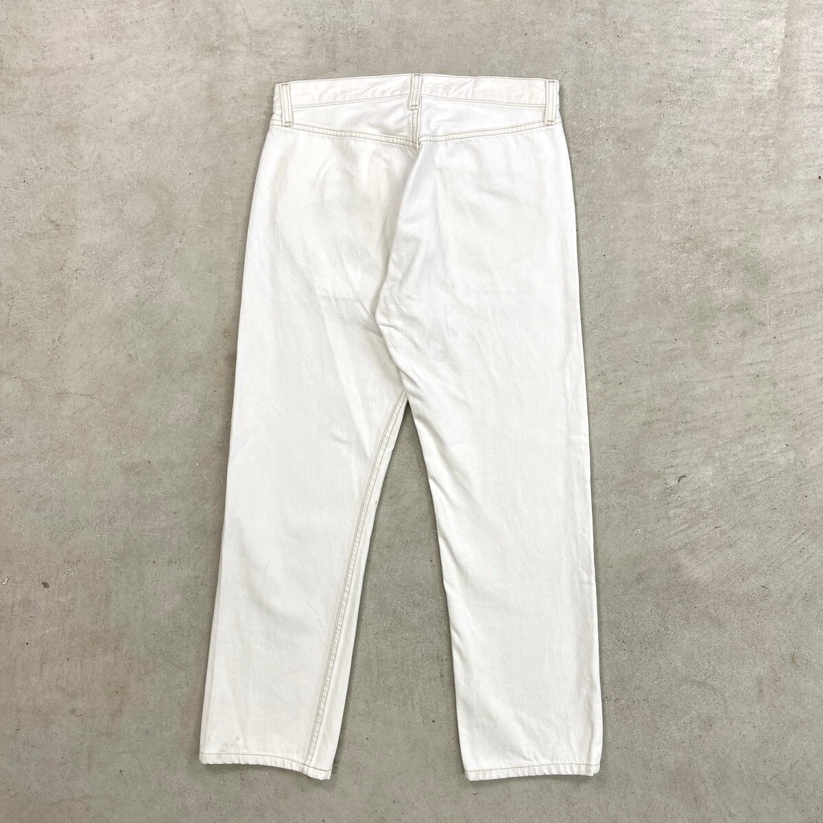 90年代 USA製 Levi's リーバイス 501 ホワイトデニムパンツ ストレート
