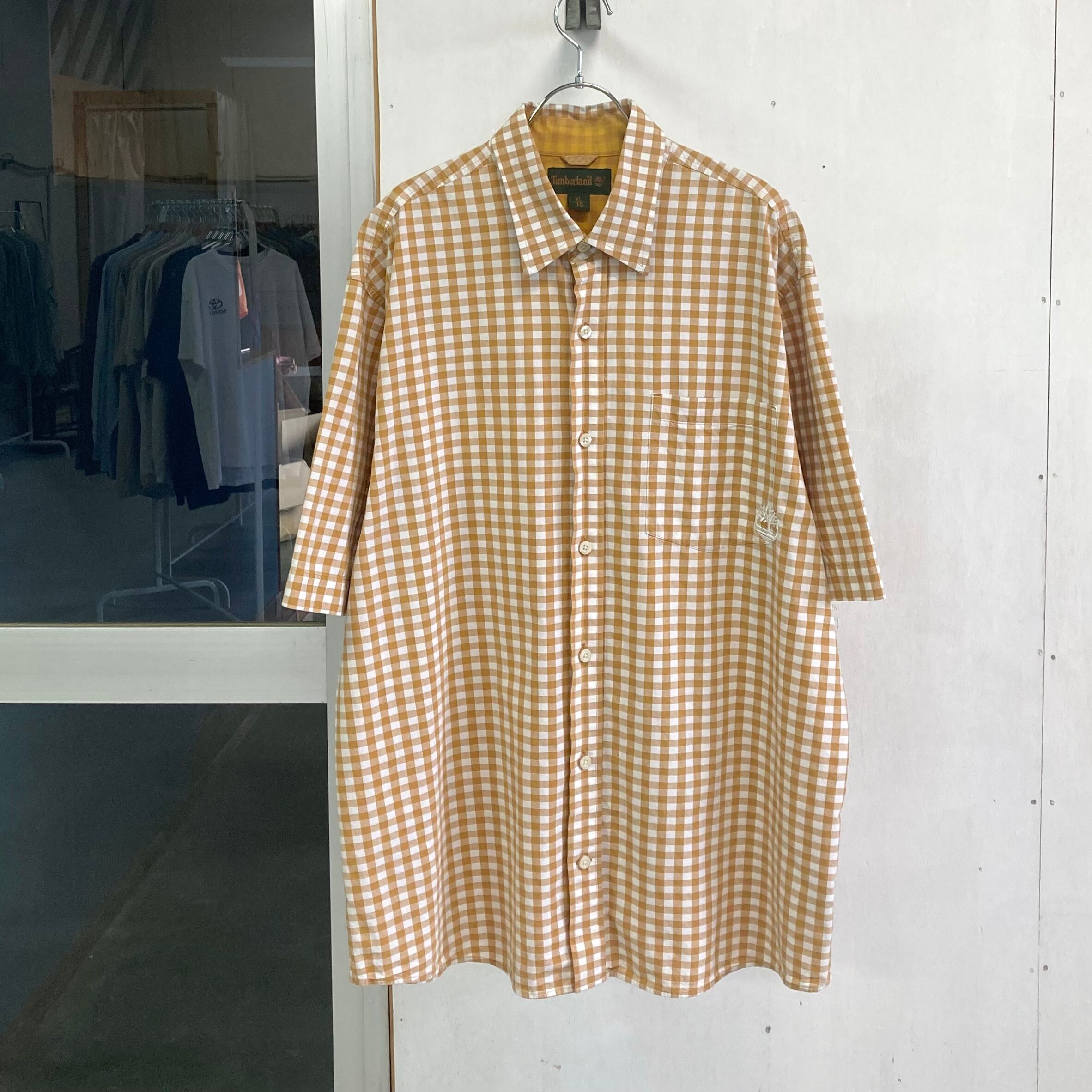 半袖チェックシャツ / S/S plaid shirt | 川村古着店