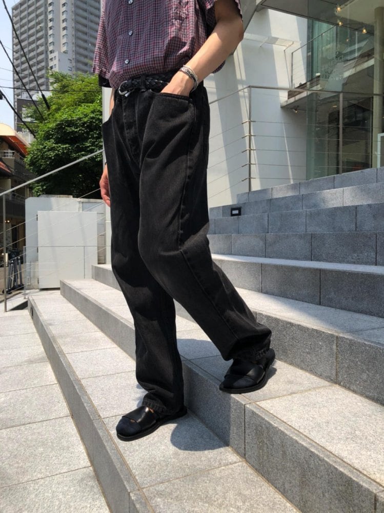 90s Levi's 505 black denim pantsリーバイスUSA Vintage 90s Levis 505 Black Denim Jeans Mens 38x30 Regular Fit