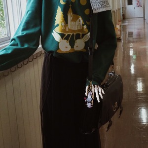 Prayer of the Two-Headed Rabbit Sweatshirt