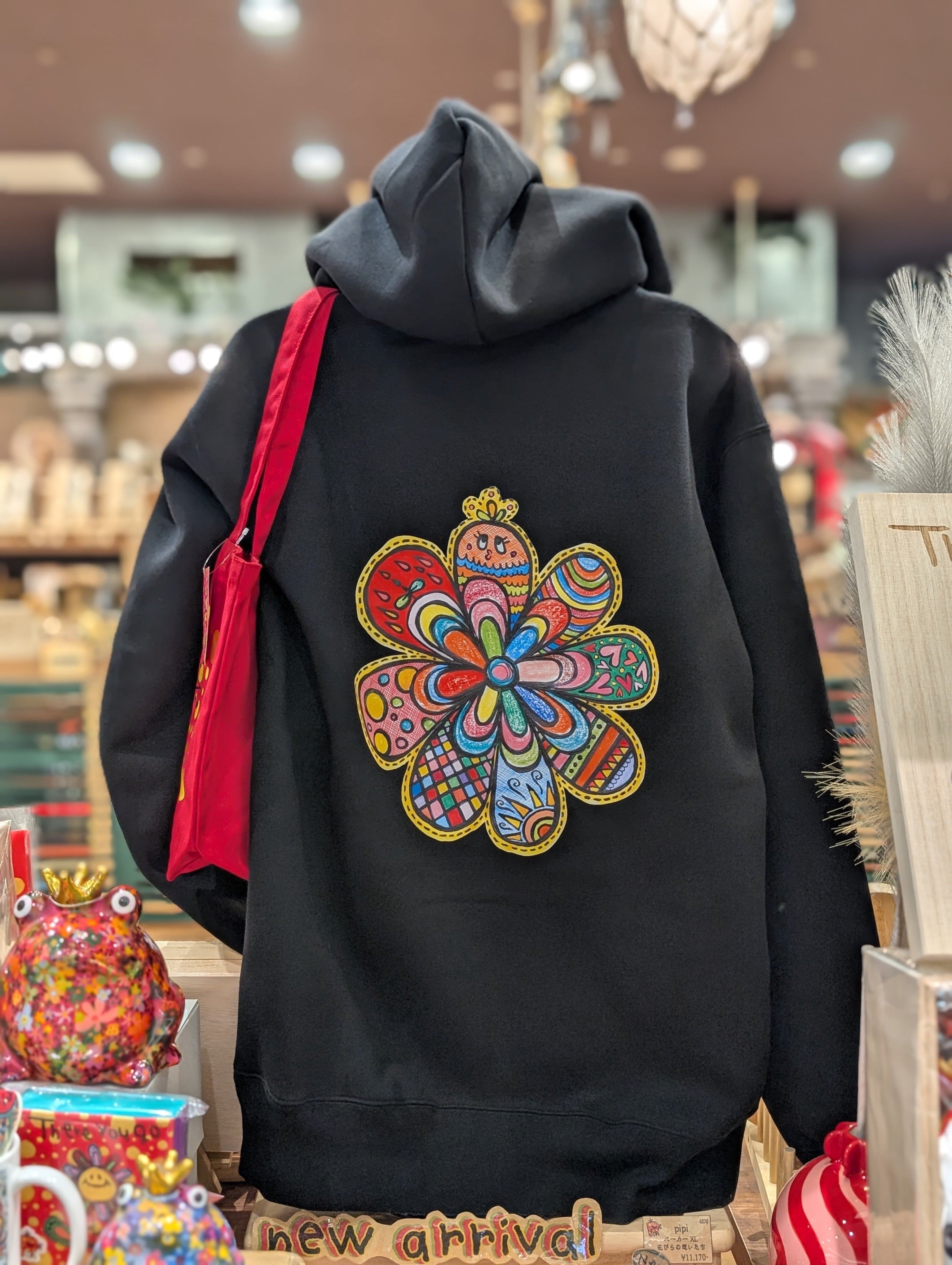 pipi パーカーXL 花びらの想いたち | pipi Select shop