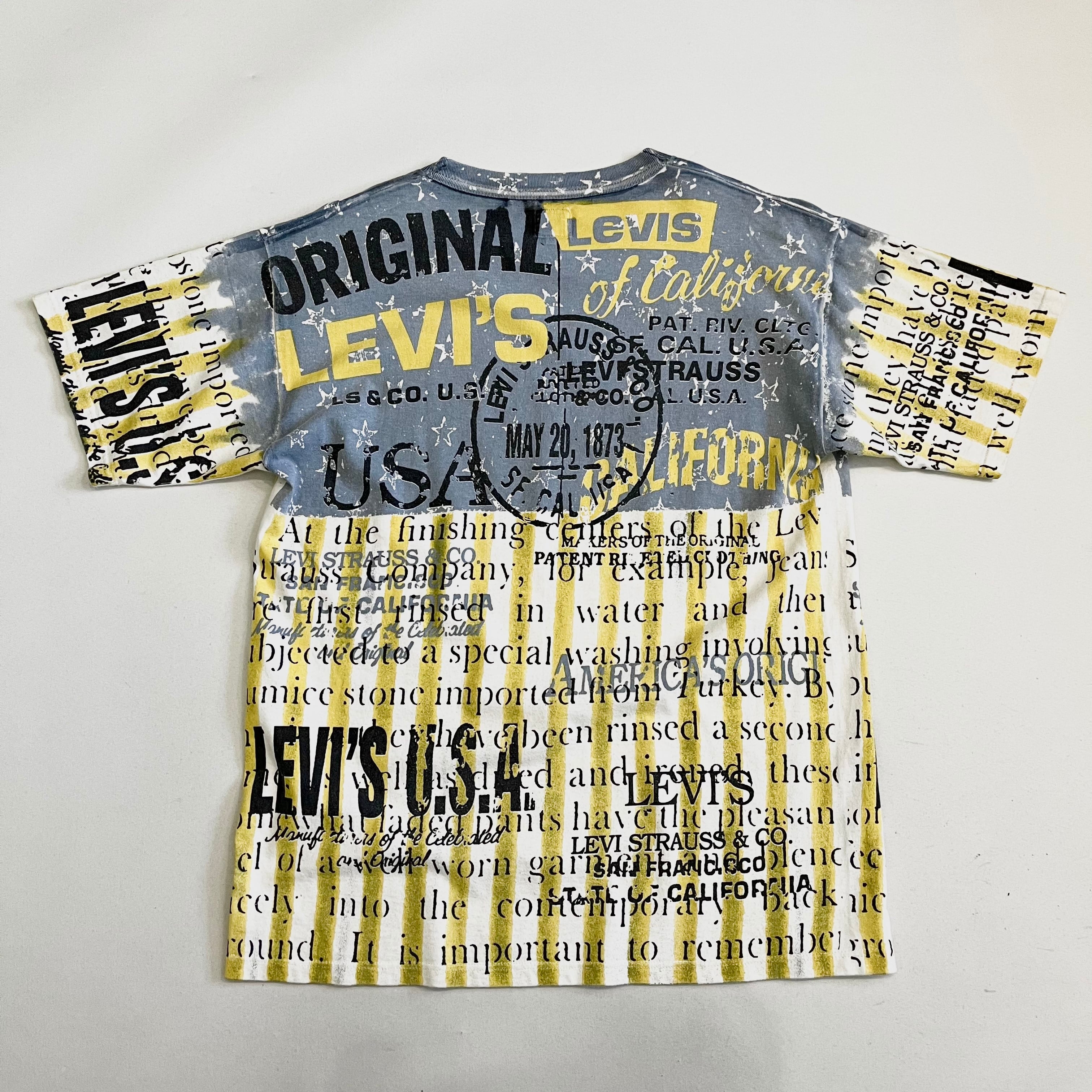 【ヴィンテージ】90s levi's デザインTシャツ