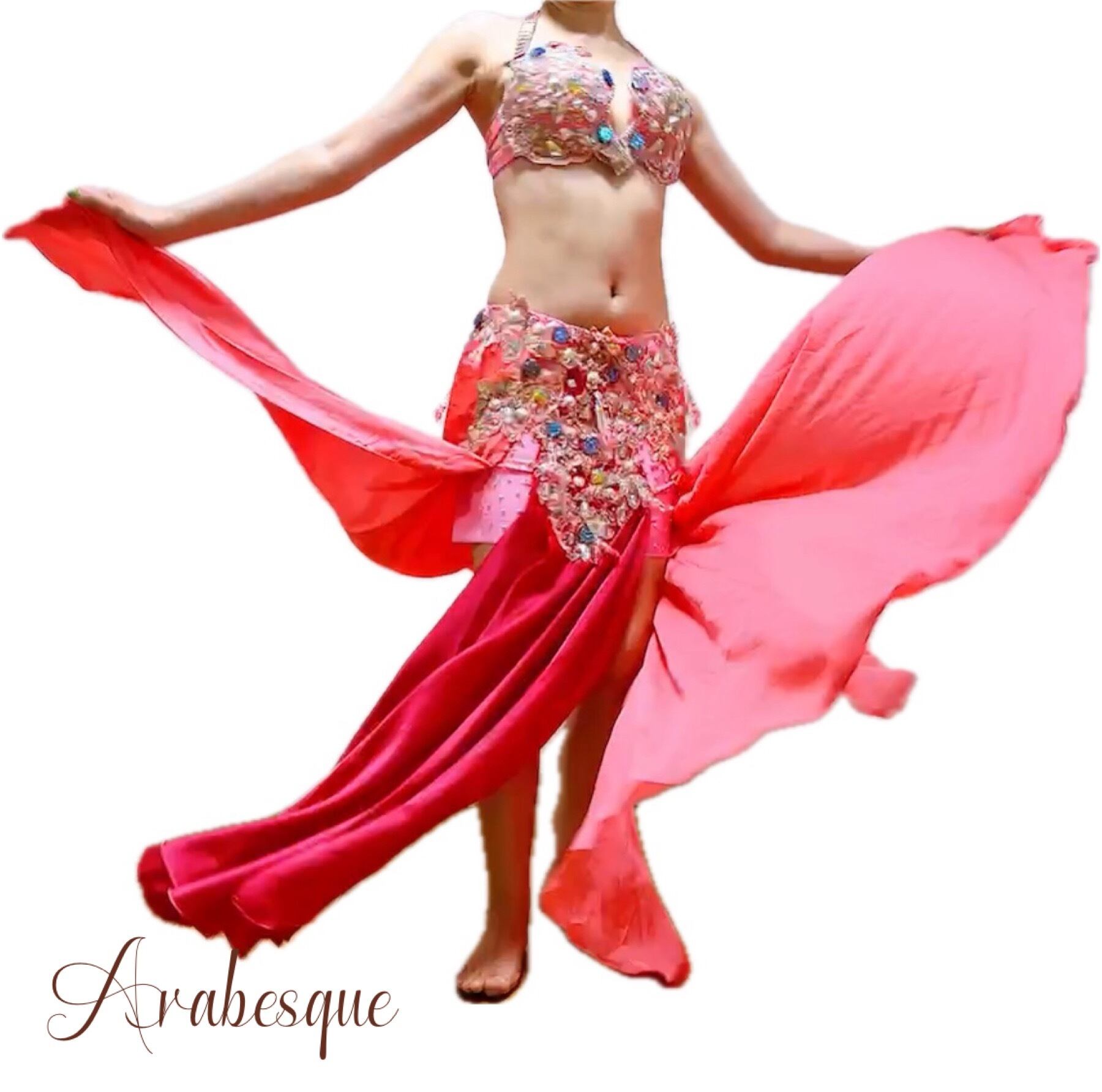 ベリーダンス衣装 モナリザ 新品 ベリーダンス衣装】オリエンタル衣装 Monaleza(モナリザ)【グリーン