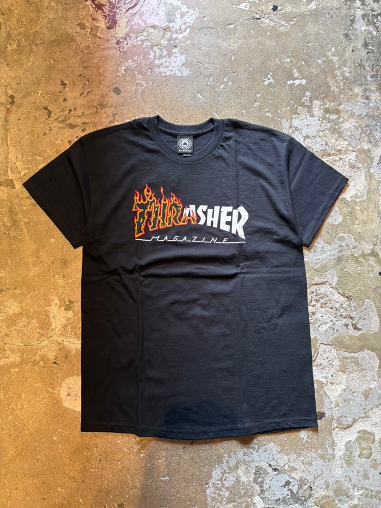 THRASHER / IGNITE LOGO T SHIRT / Tシャツ / IMPORT / BLACK - 1