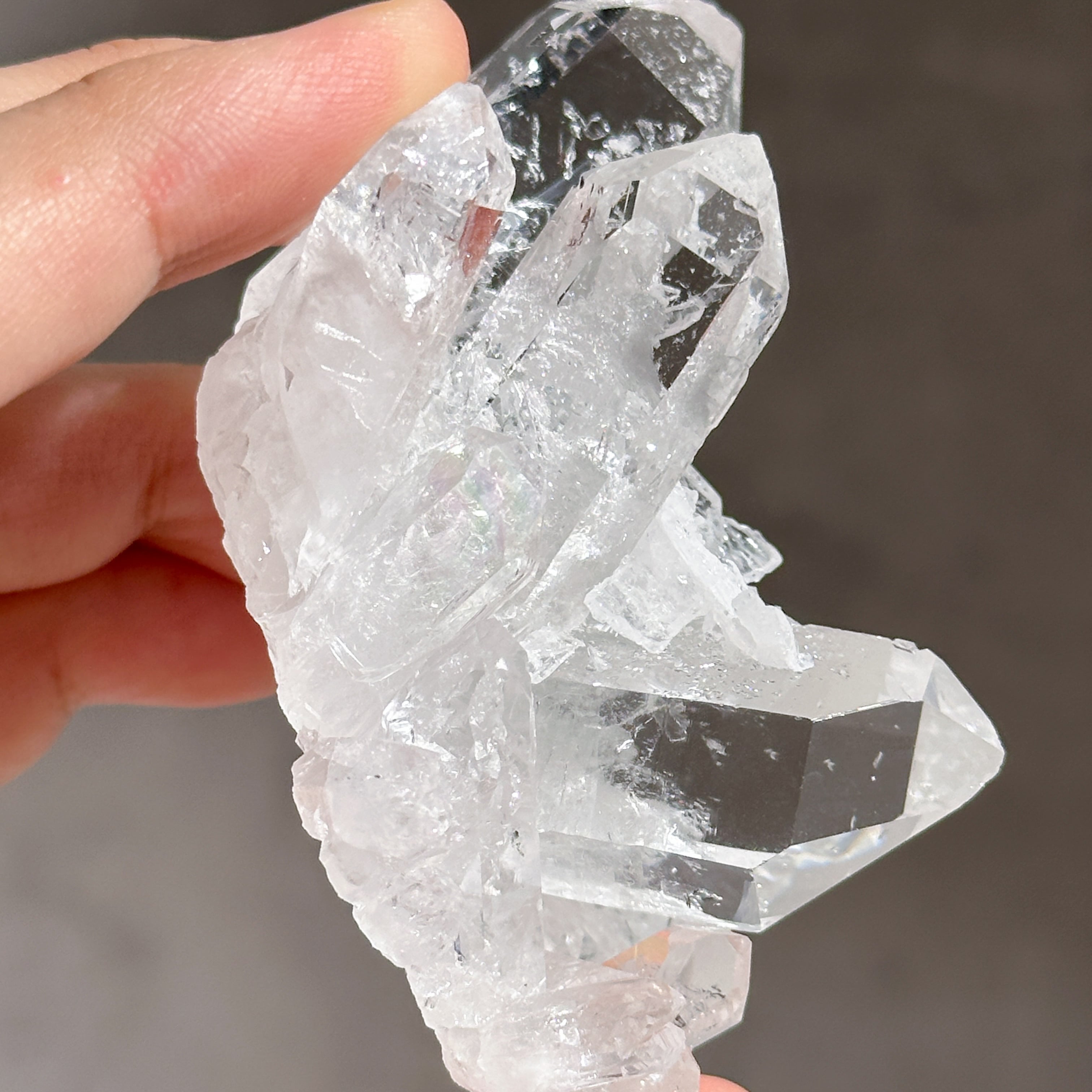 ゼッカ産水晶クリアクォーツ クラスター91◇ Clear Quartz ◇天然石