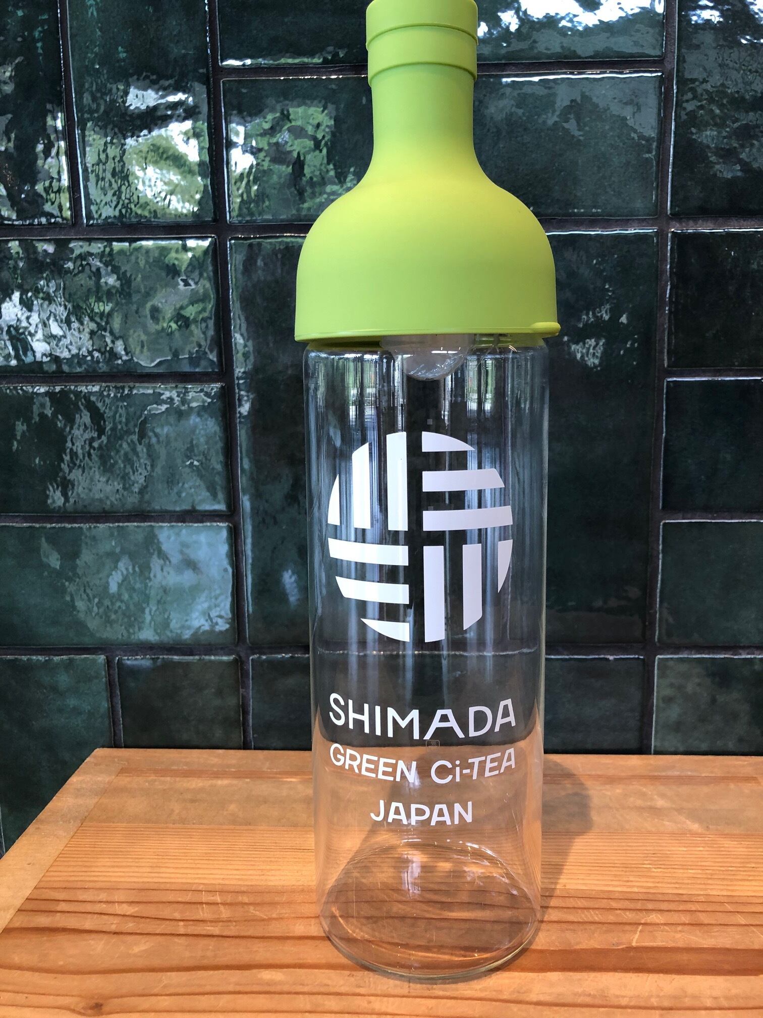 フィルターインボトル750ml島田市緑茶化オリジナルデザイン