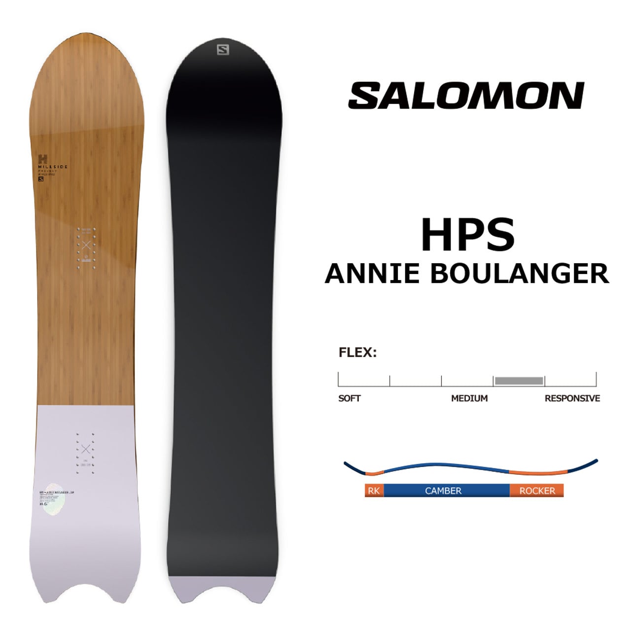23-24年モデル SALOMON .『HPS - ANNIE BOULANGER』. 149cm . PRO  