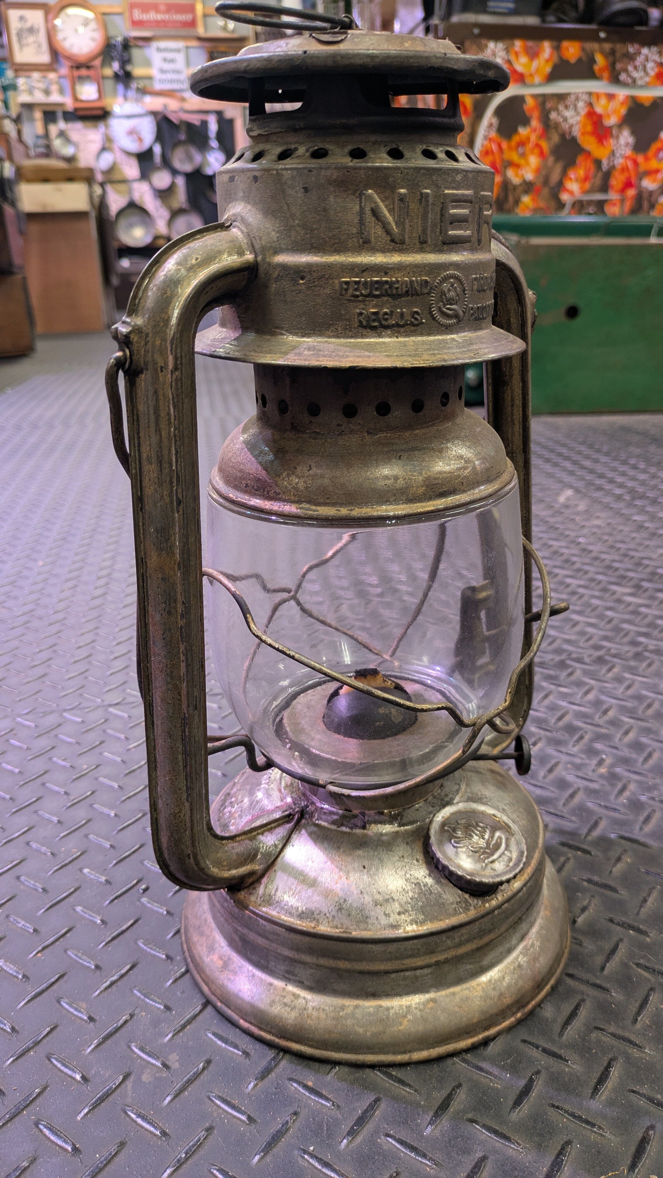 Vintage Nier Feuerhand 260 Lantern Lamp ビンテージ フュア―ハンド