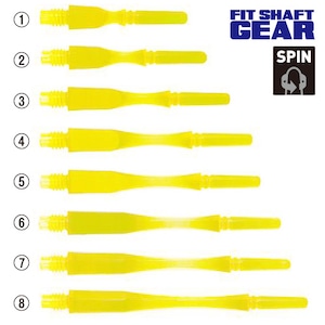 FIT GEAR  Hybrid [SPIN] Clear Yellow