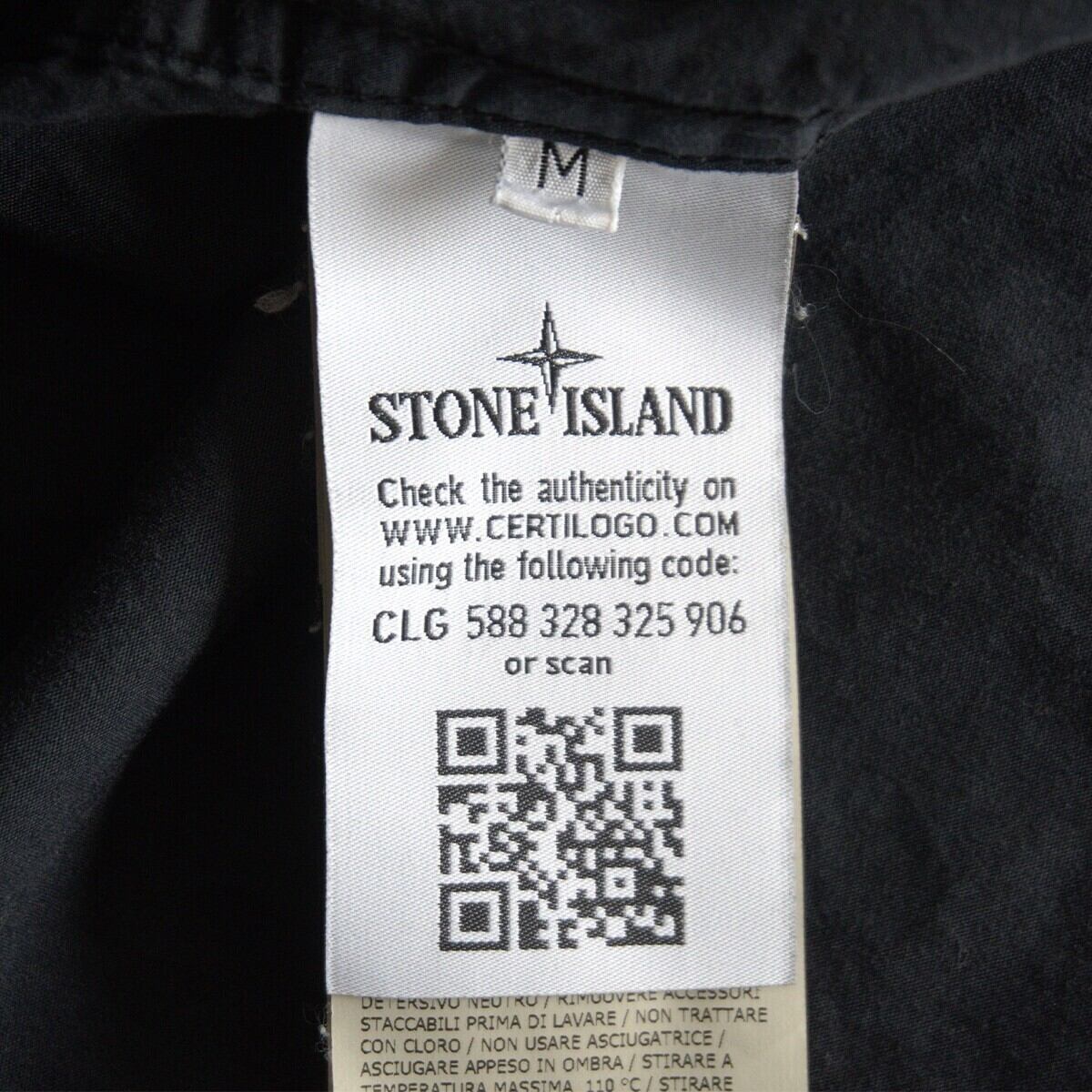 雰囲気抜群】STONE ISLAND【2019SS / GHOST PIECE ANORAK】M プル