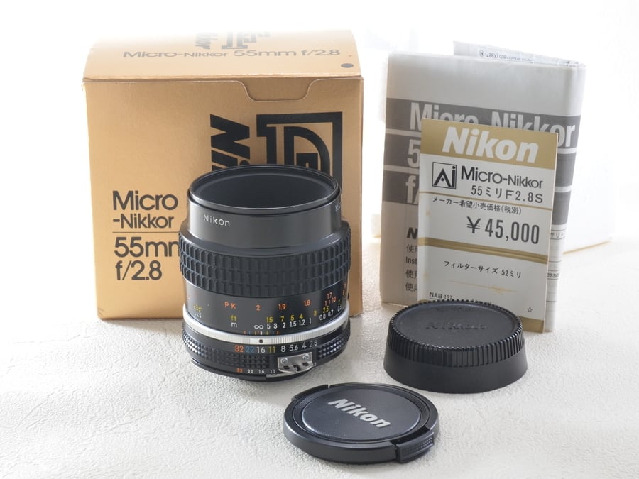 Nikon Ai-s Nikkor 55mm F2.8 元箱付 ニコン（50024） | サンライズ