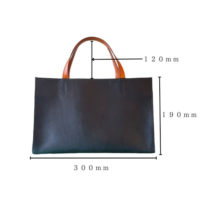 栃木レザー】本革トートバッグ（S）〈Tote bag〉 | Atelier CuRelie by