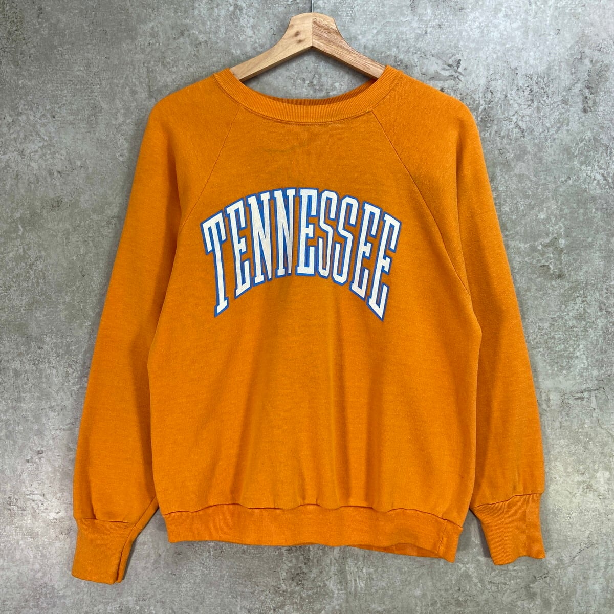 80s USA製 vintage カレッジスウェット ビンテージ ㊾ 80年代 USA製 SIGNAL シグナル TENNESSEE カレッジプリント スウェット