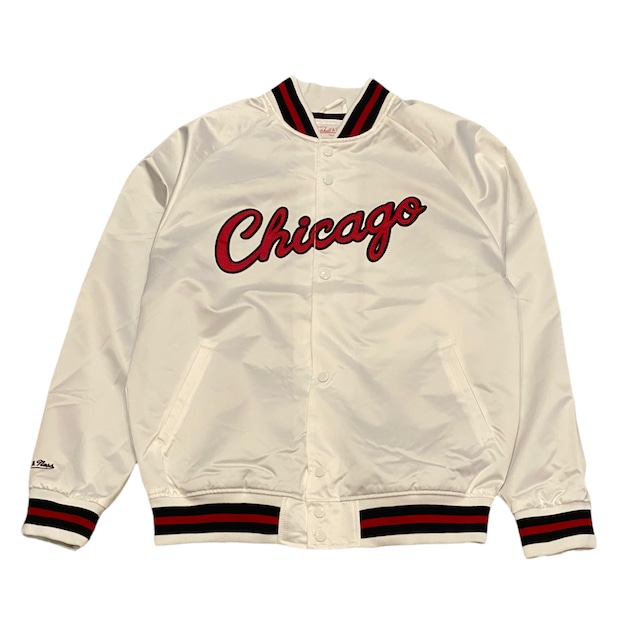 【Mitchell&Ness】LIGHTWEIGHT SATIN JACKET - CHICAGO