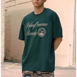 【DRIP5206】RMD American Crest Logo Print Tee