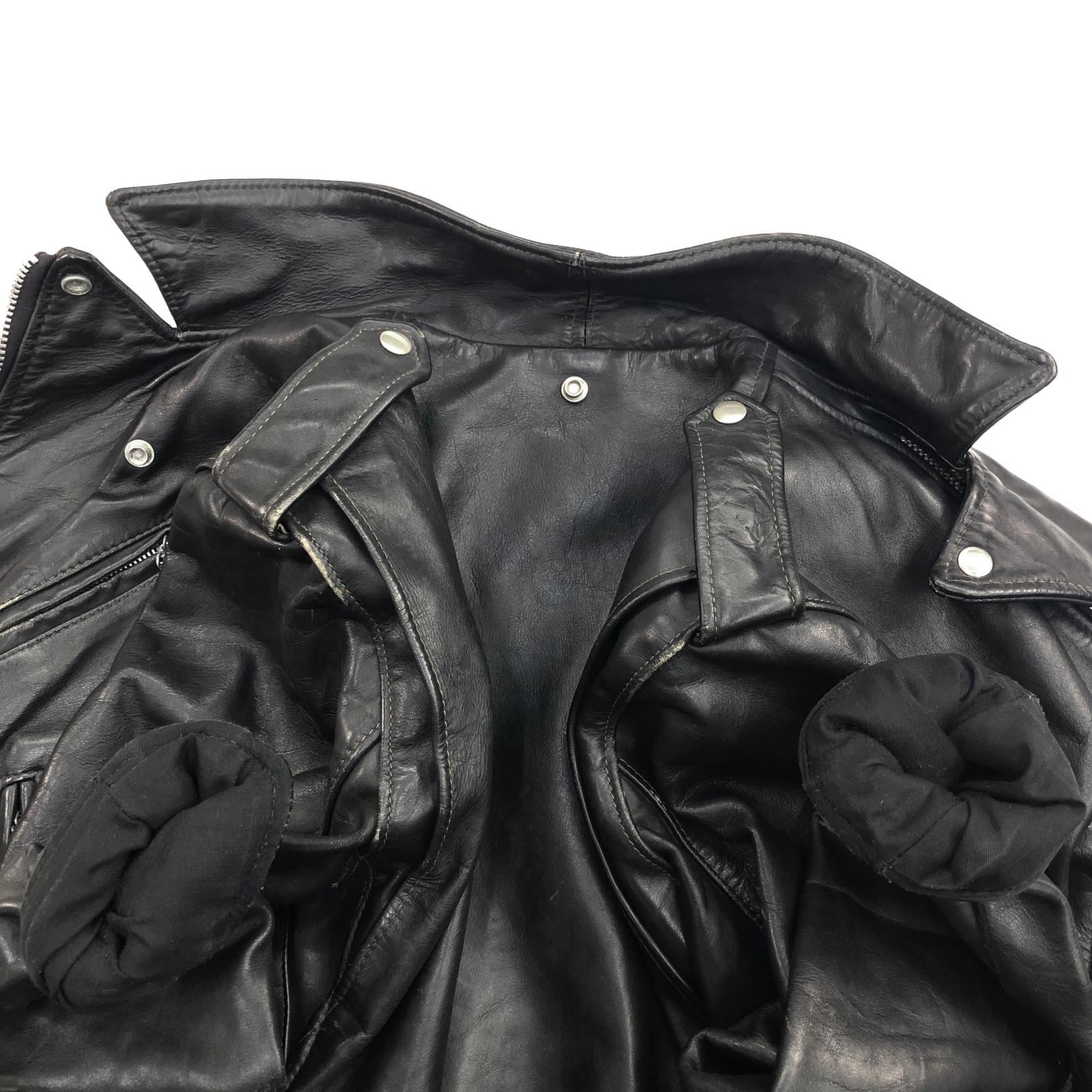 Schott 70年代 牛タグ前期 革ジャン ビンテージ 希少 ビンテージ Schott ショット 70s 70年代 牛タグ 前期 シングル