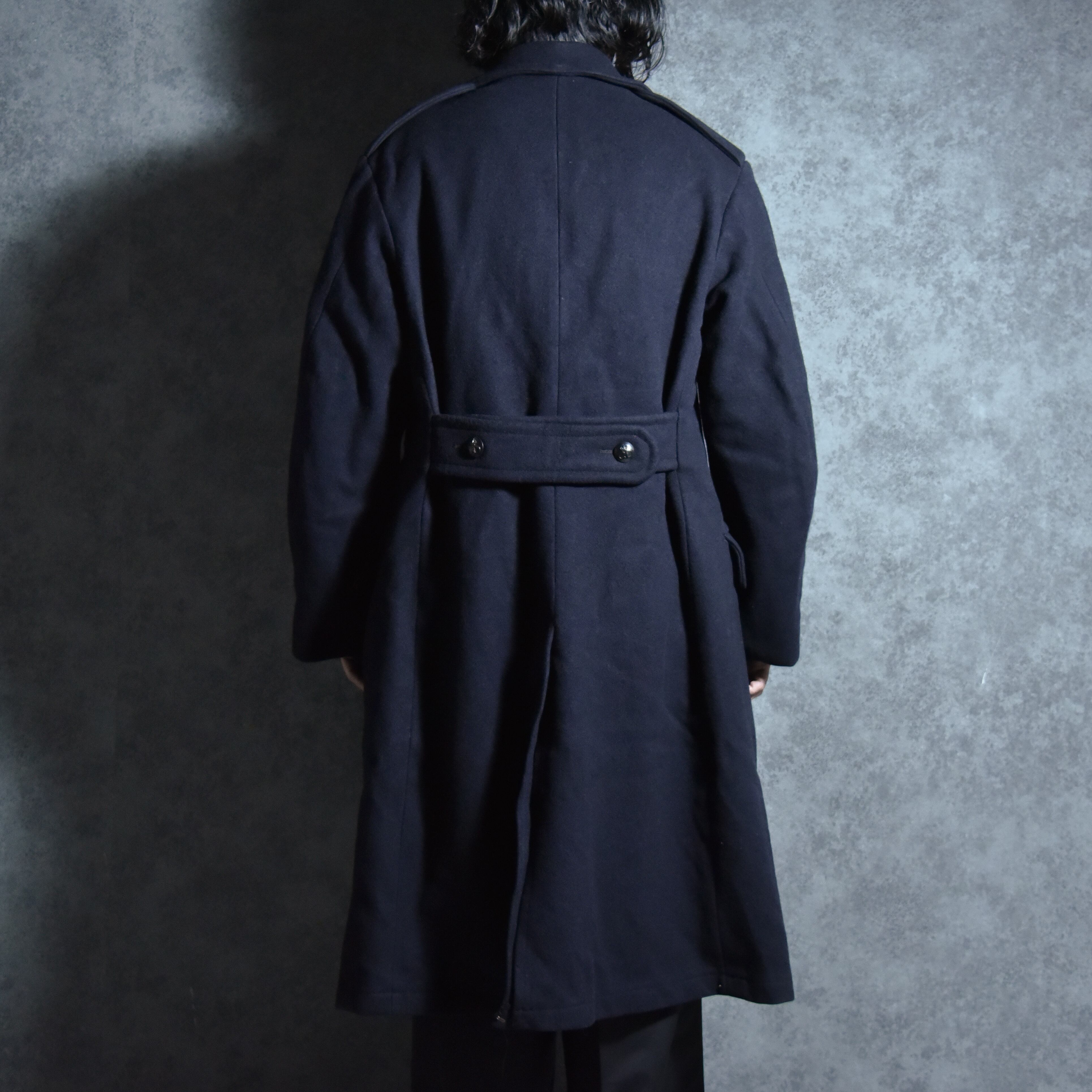 1952年製イギリス軍 グレートコート 50s British Civil Defense Great Coat C.D.19 Broad Arrow シビル