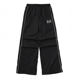 【x-girl】FACE LABEL TRACK PANTS / BLACK【エックスガール】