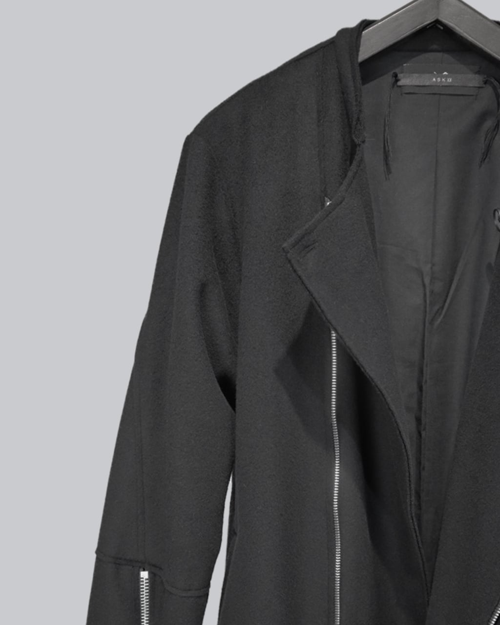 ジャケット・アウター ASKYY / LAYERED COAT ASKYY / [1.5 ZIPPER] HARF LAYERED COAT / REGULAR FIT | ASKYY