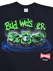 Budweiser T-Shirt "3 Frogs Your Pad Or Mine?" 1995s / バドワイザー
