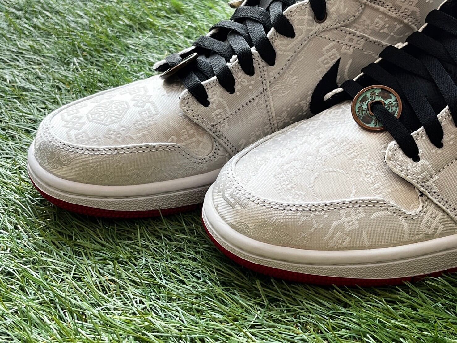 NIKE × CLOT AIR JORDAN 1 MID SE FRLS GC FEARLESS CU2804-100 26.5cm 