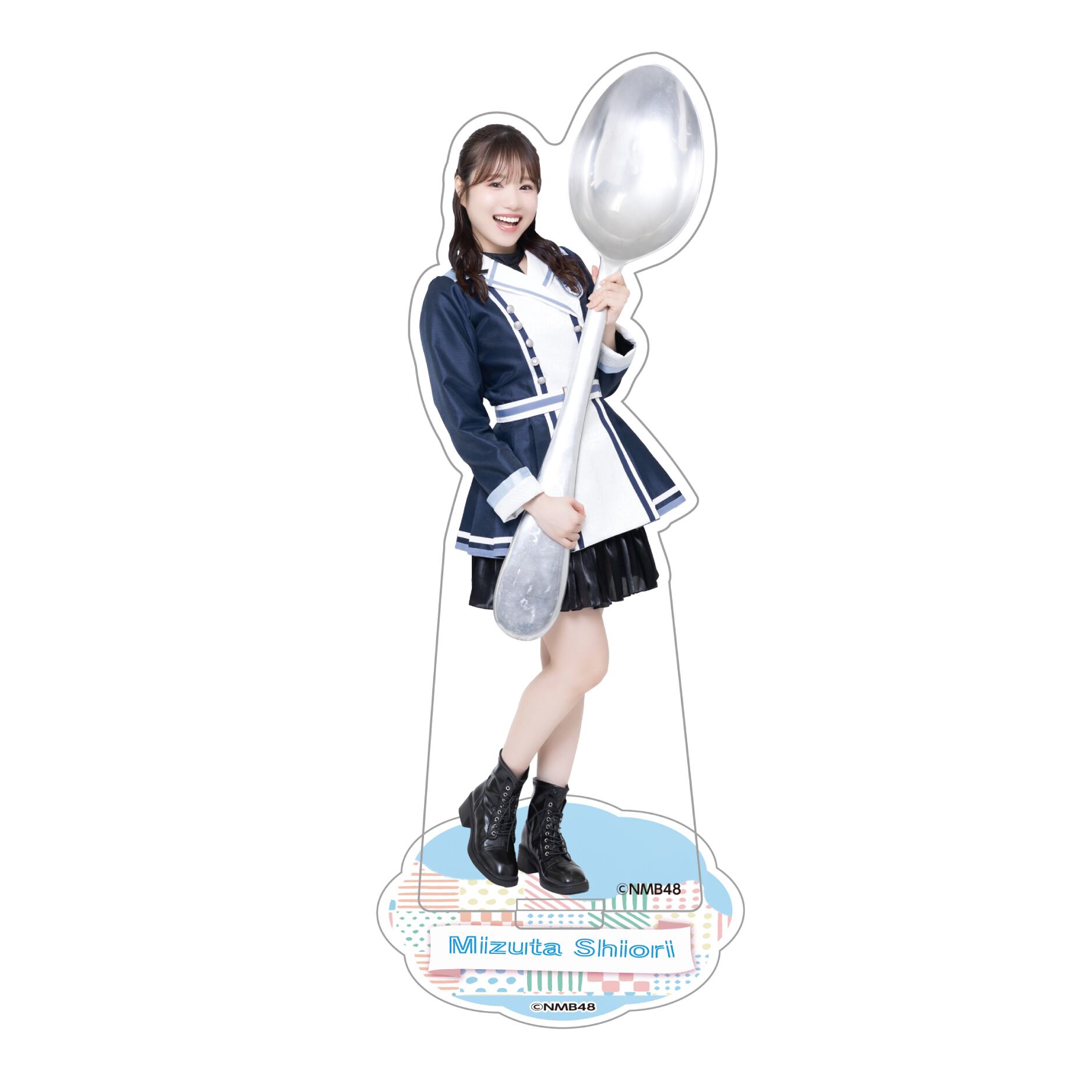 NMB48×PIZZERIA 8 good spoon コラボ限定 アクリルスタンド（teamBll