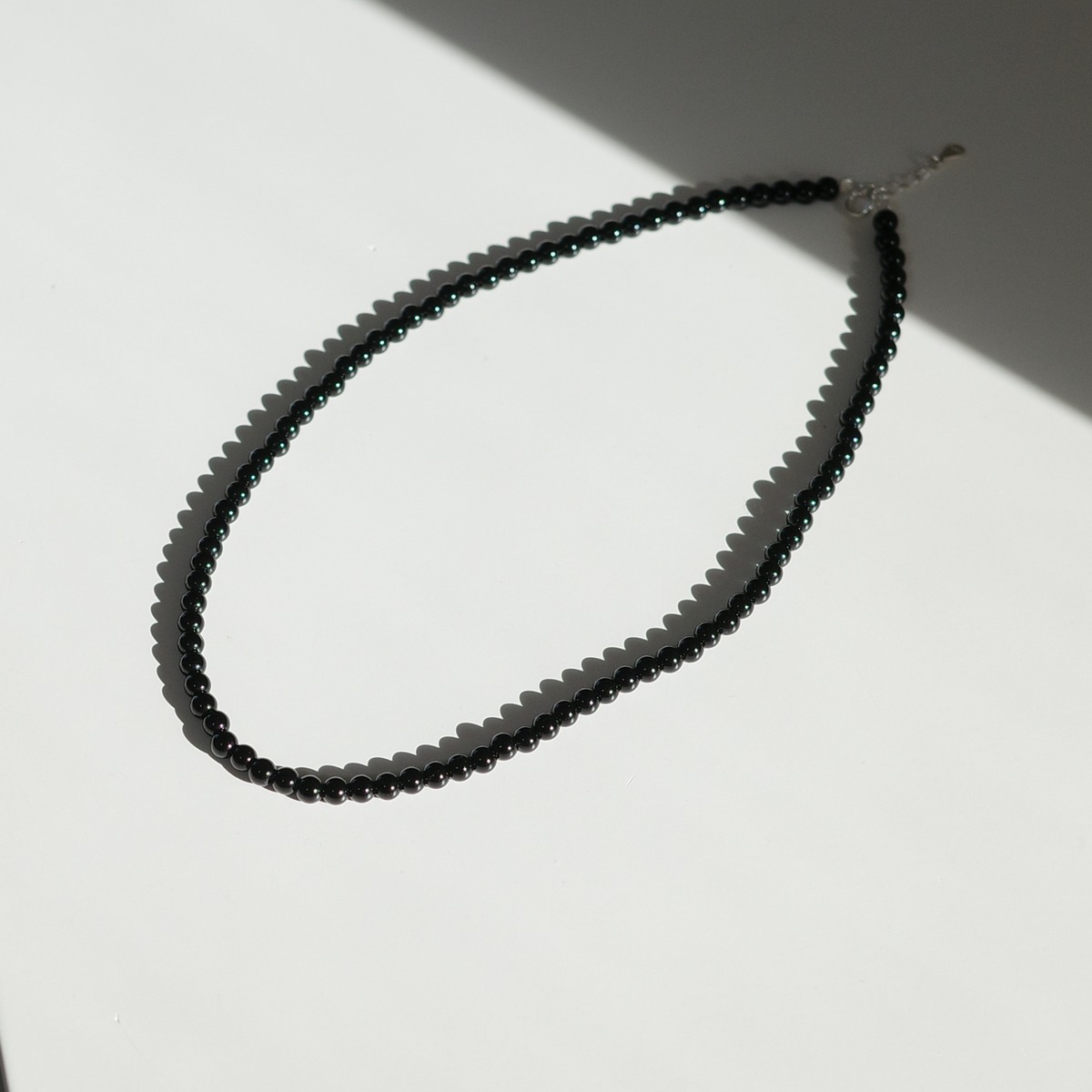再入荷*silver925 onyx necklace N089 | RIN. accessory ｜ステンレス 