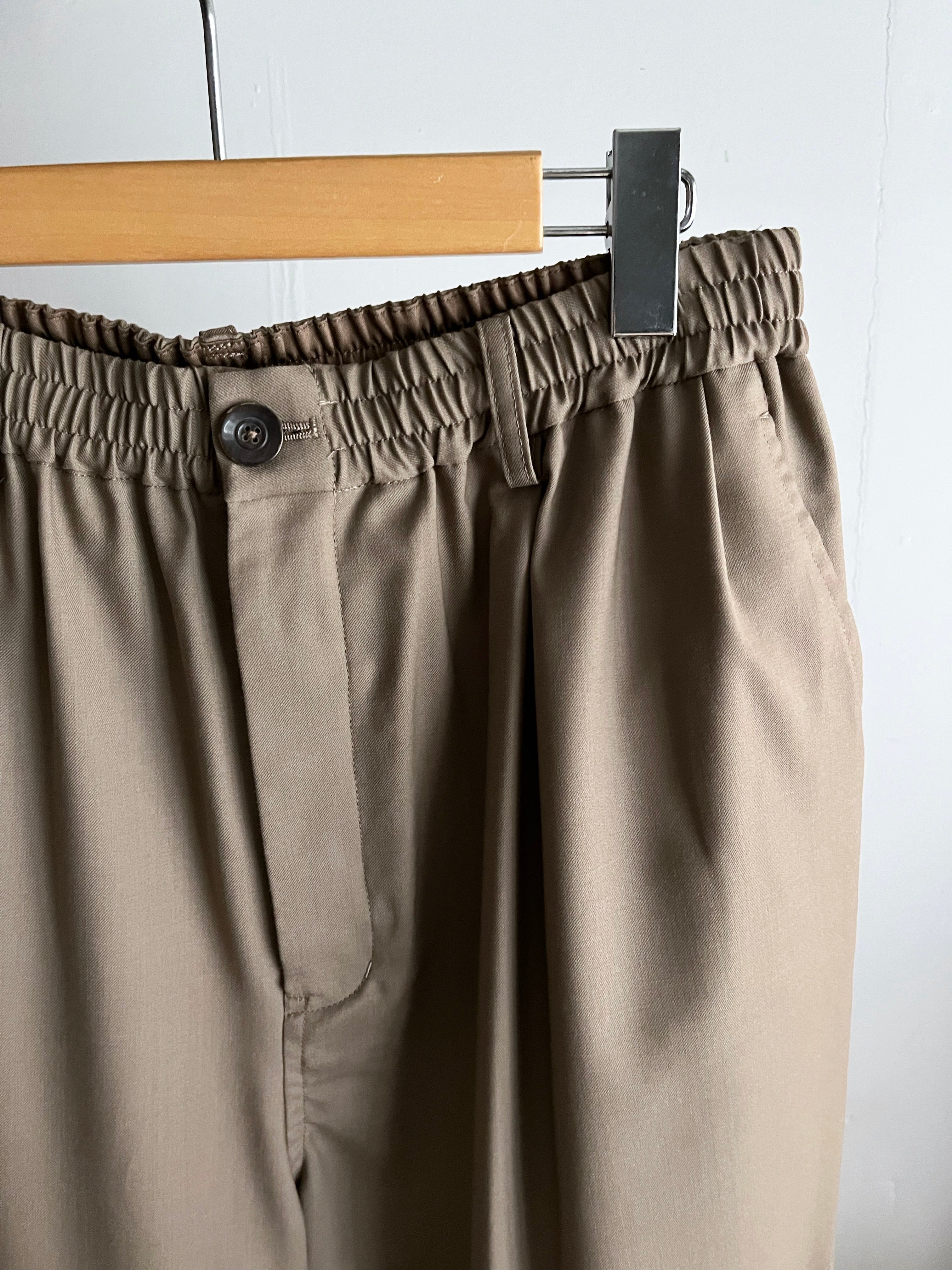 unfil ウールギャバジンワイドトラウザーズ | suifu