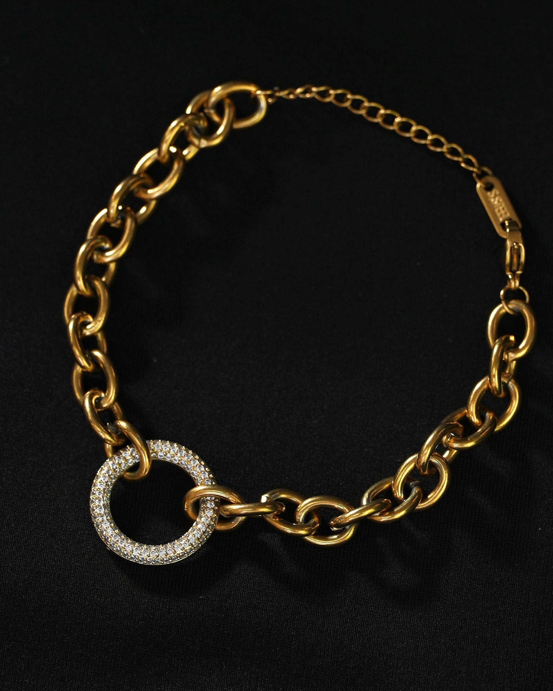 輝くラグジュアリーサークルブレスレット | BELINDA OFFICIAL