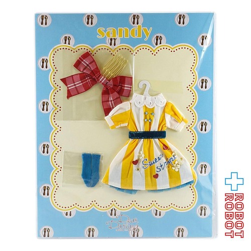 Dear Darling fashion for dolls sandyコラボレーション sweet stripeワンピースセット イエロー