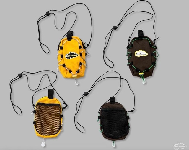 LOLA‘S HARDWARE / CLOUD LOGO SHOULDER & WAIST BAG / GOLDEN YELLOW