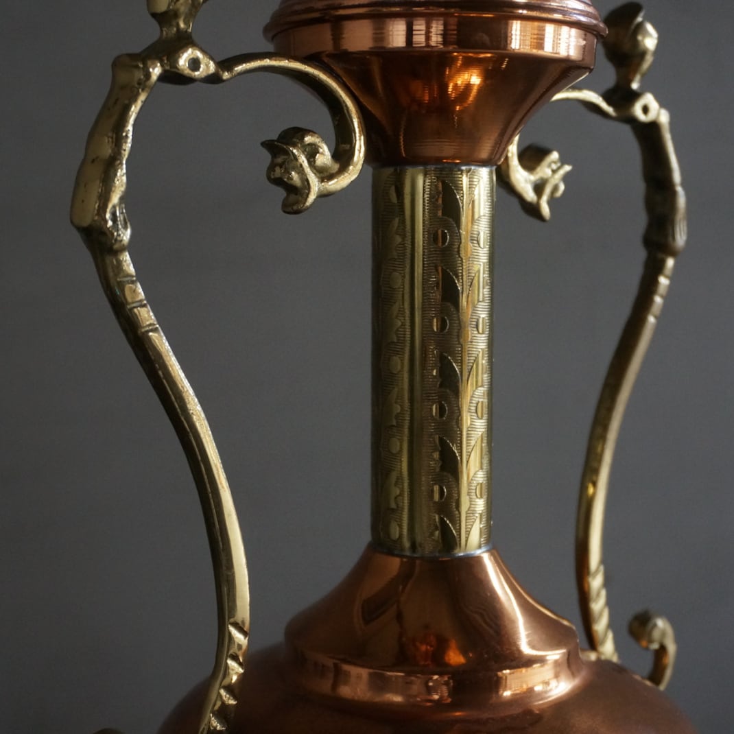 古いフランスの銅サモワール | Konishi Koffee web shop