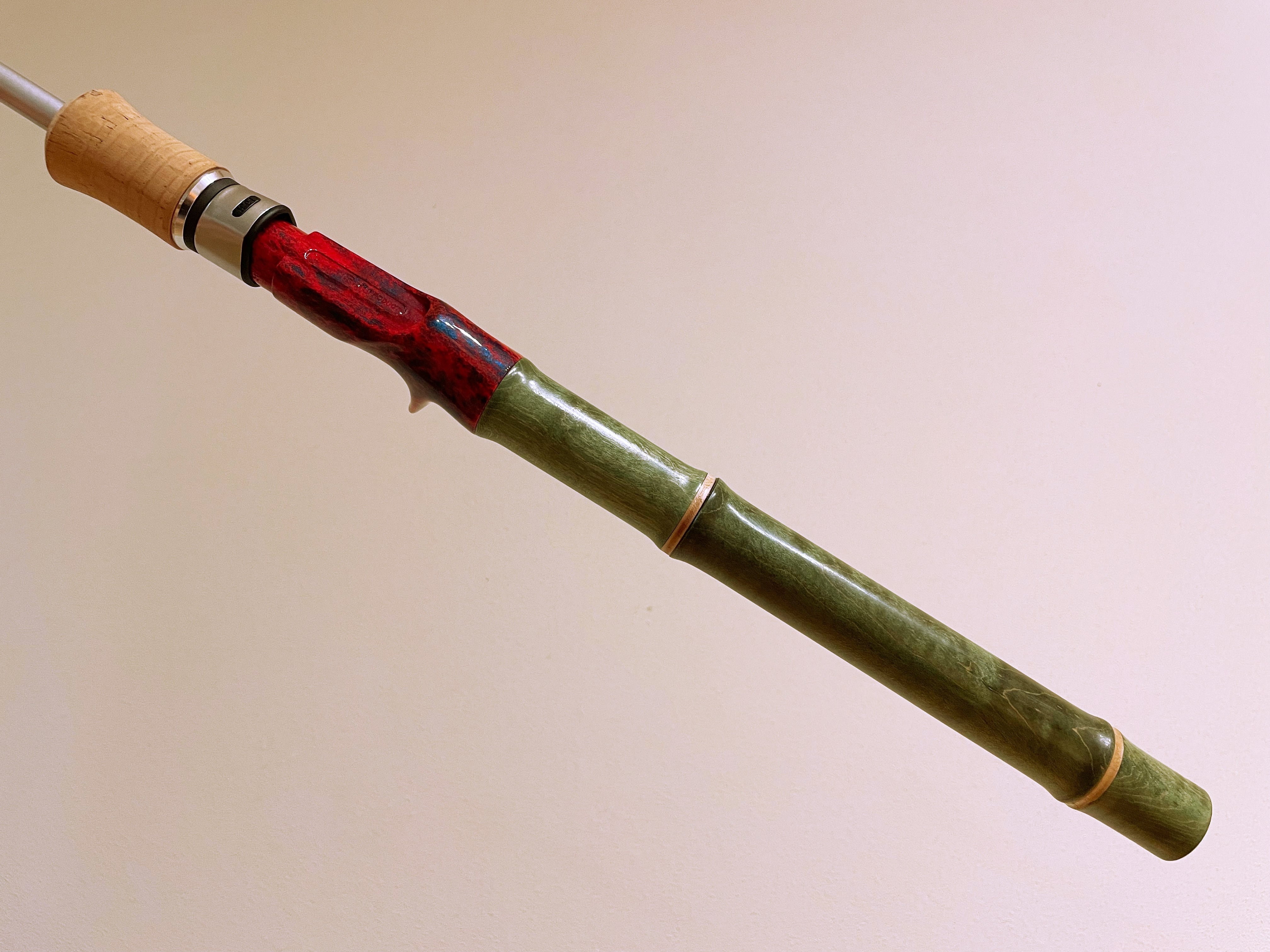 新品★DaiwaプロキャスターZ スピニング・ベイト 旧ダイワバスオールドロッド ダイワ プロキャスターZ グリップ交換カスタム 